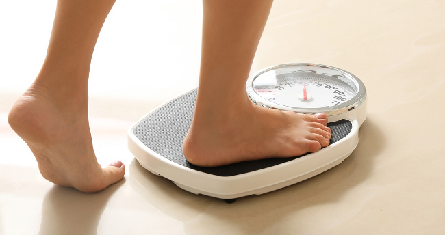 体重は大きく変わらない
